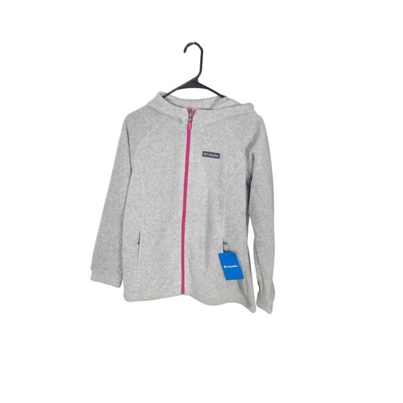 Columbia hooded fleece jacket NWT girl's large - Picture 1 of 4